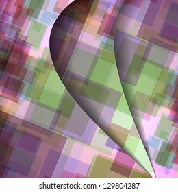 Abstract illustration, colorful digital composition.