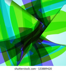 Abstract illustration, colorful digital composition.
