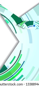 Abstract illustration, colorful digital composition.