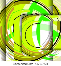 Abstract illustration, colorful digital composition.