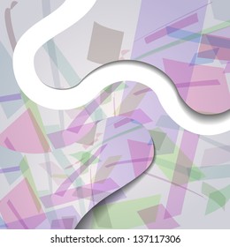 Abstract illustration, colorful digital composition.