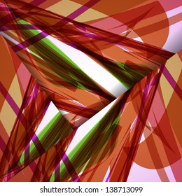 Abstract illustration, colorful digital composition.