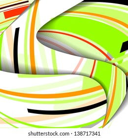 Abstract illustration, colorful digital composition.
