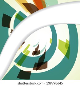 Abstract illustration, colorful digital composition.
