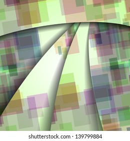 Abstract illustration, colorful digital composition.