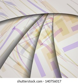 Abstract illustration, colorful digital composition.