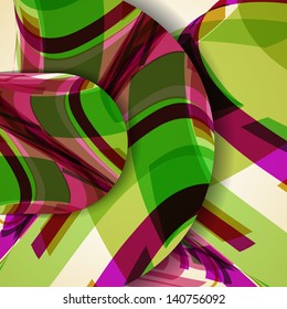 Abstract illustration, colorful digital composition.