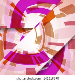 Abstract illustration, colorful digital composition.