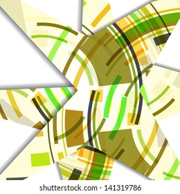 Abstract illustration, colorful digital composition.