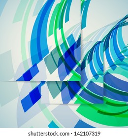 Abstract illustration, colorful digital composition.