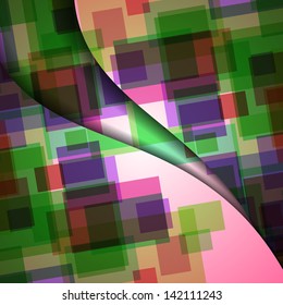 Abstract illustration, colorful digital composition.