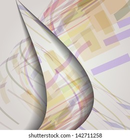 Abstract illustration, colorful digital composition.