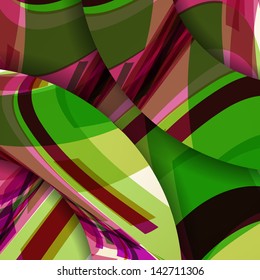 Abstract illustration, colorful digital composition.