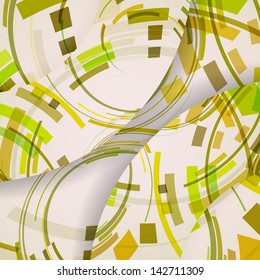 Abstract illustration, colorful digital composition.