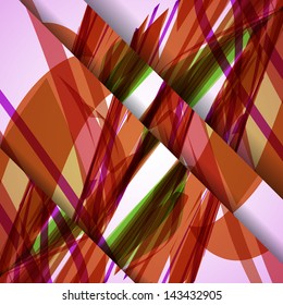 Abstract illustration, colorful digital composition.