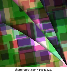 Abstract illustration, colorful digital composition.