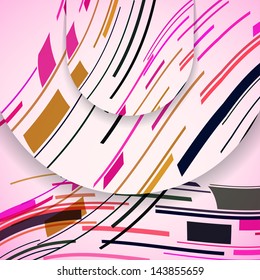 Abstract illustration, colorful digital composition.