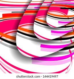 Abstract illustration, colorful digital composition.