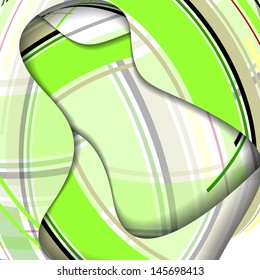 Abstract illustration, colorful digital composition.