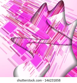 Abstract illustration, colorful digital composition.