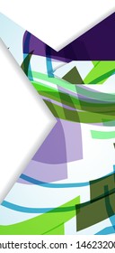 Abstract illustration, colorful digital composition.