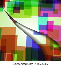 Abstract illustration, colorful digital composition.