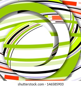 Abstract illustration, colorful digital composition.
