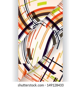 Abstract illustration, colorful digital composition.