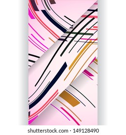 Abstract illustration, colorful digital composition.