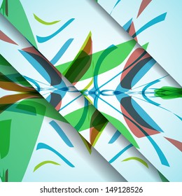 Abstract illustration, colorful digital composition.