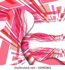 Abstract illustration, colorful digital composition.