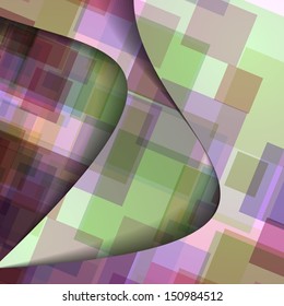 Abstract illustration, colorful digital composition.