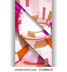 Abstract illustration, colorful digital composition.