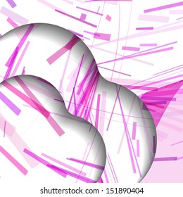 Abstract illustration, colorful digital composition.