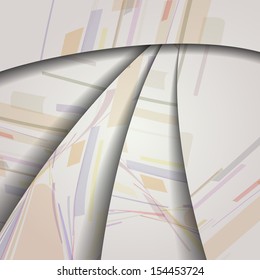 Abstract illustration, colorful digital composition.