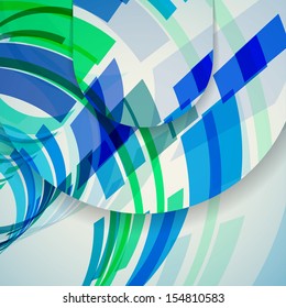 Abstract illustration, colorful digital composition.