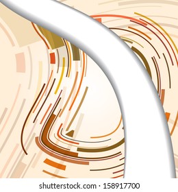 Abstract illustration, colorful digital composition.
