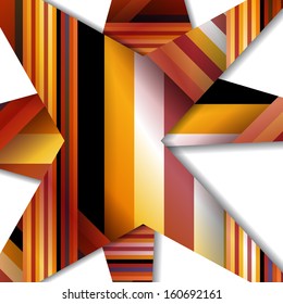 Abstract illustration, colorful digital composition.