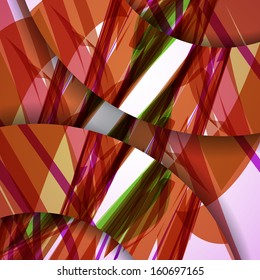 Abstract illustration, colorful digital composition.
