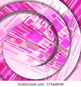 Abstract illustration, colorful digital composition.