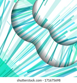 Abstract illustration, colorful digital composition.