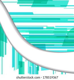Abstract illustration, colorful digital composition.