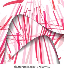 Abstract illustration, colorful digital composition.