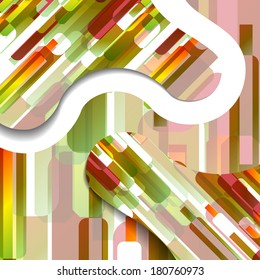 Abstract illustration, colorful digital composition.