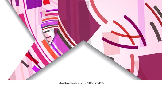 Abstract illustration, colorful digital composition.