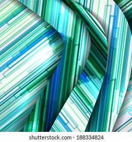 Abstract illustration, colorful digital composition.