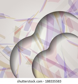 Abstract illustration, colorful digital composition.