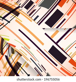 Abstract illustration, colorful digital composition.