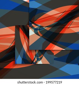 Abstract illustration, colorful digital composition.