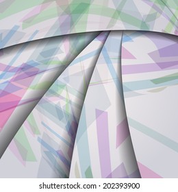 Abstract illustration, colorful digital composition.